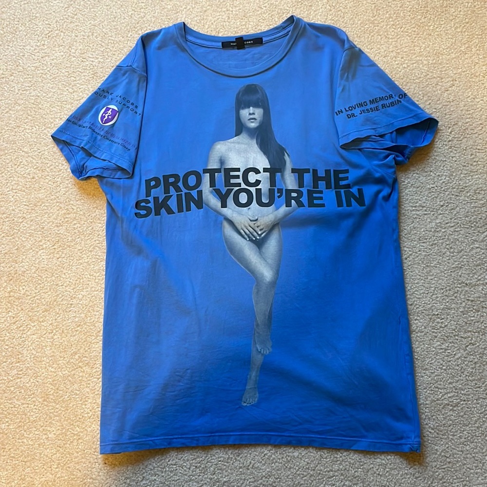 Marc Jacobs Protect The Skin You’re In | Selma Blaire T-Shirt (Size M)
